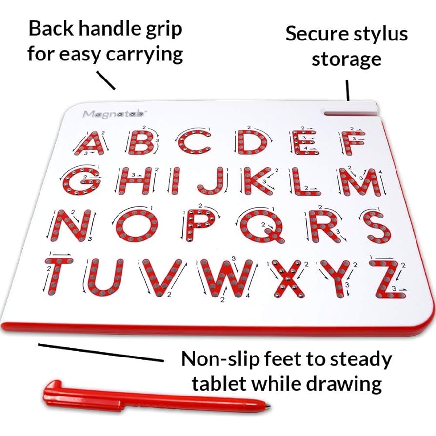 Amazon.com: Magnatab — A to Z Uppercase — Activity for Fun